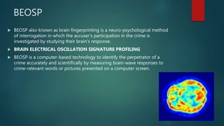 Beos Test Beosp and narco | PPTX