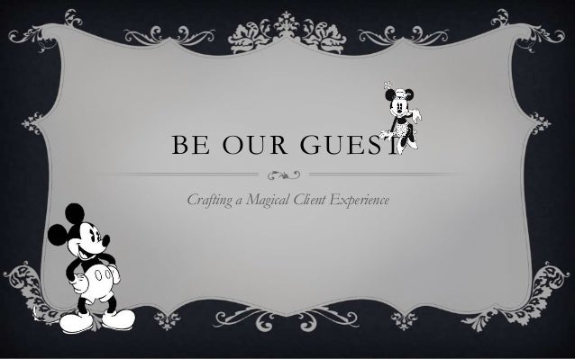 Be Our Guest Siguccs14 Be Our Guest Siguccs14