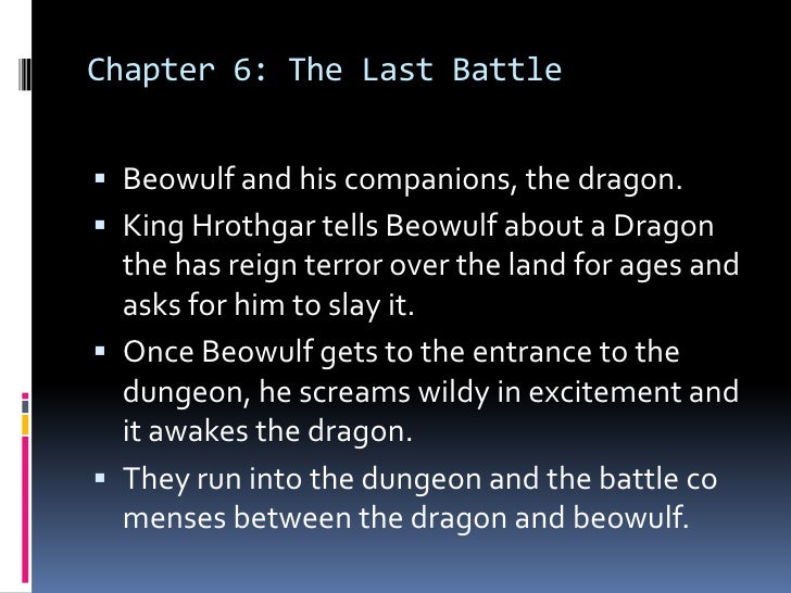 Beowulf Battle Comparison - Words | Bartleby beowulf final battle essay