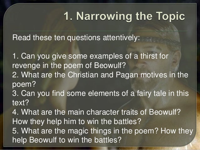 Christina and pagan elements in beowulf