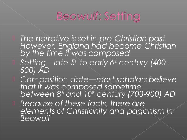 Examples Of Christianity In Beowulf