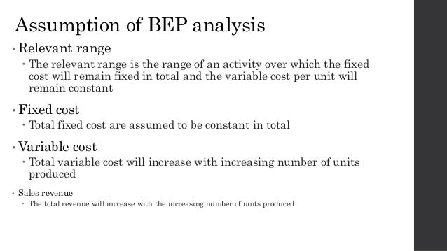 The Volume That Results In Total Revenue Being Equal To Total Cost Is The BREAK EVEN ANALYSIS