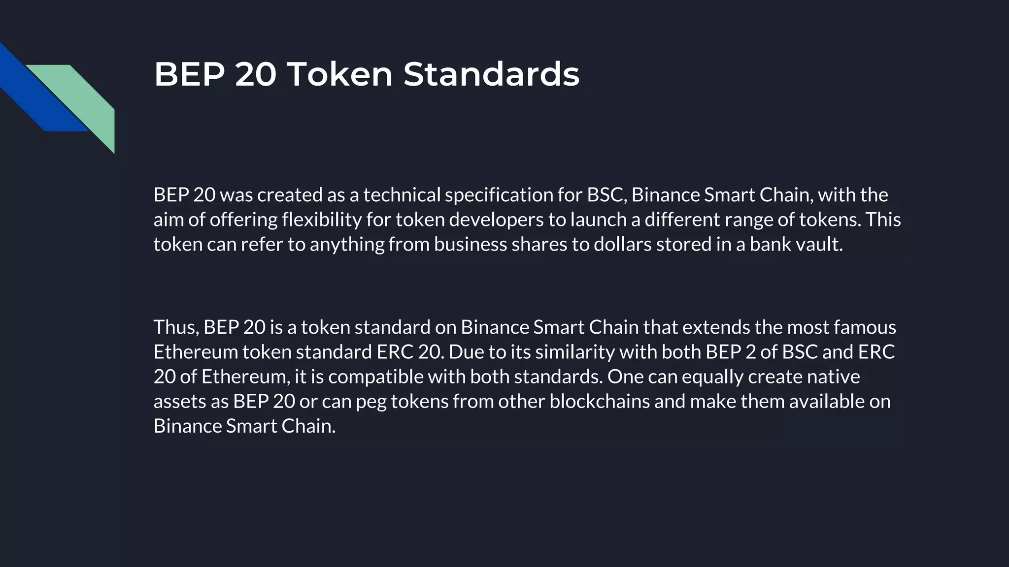 Bep 20 token development | PPTX
