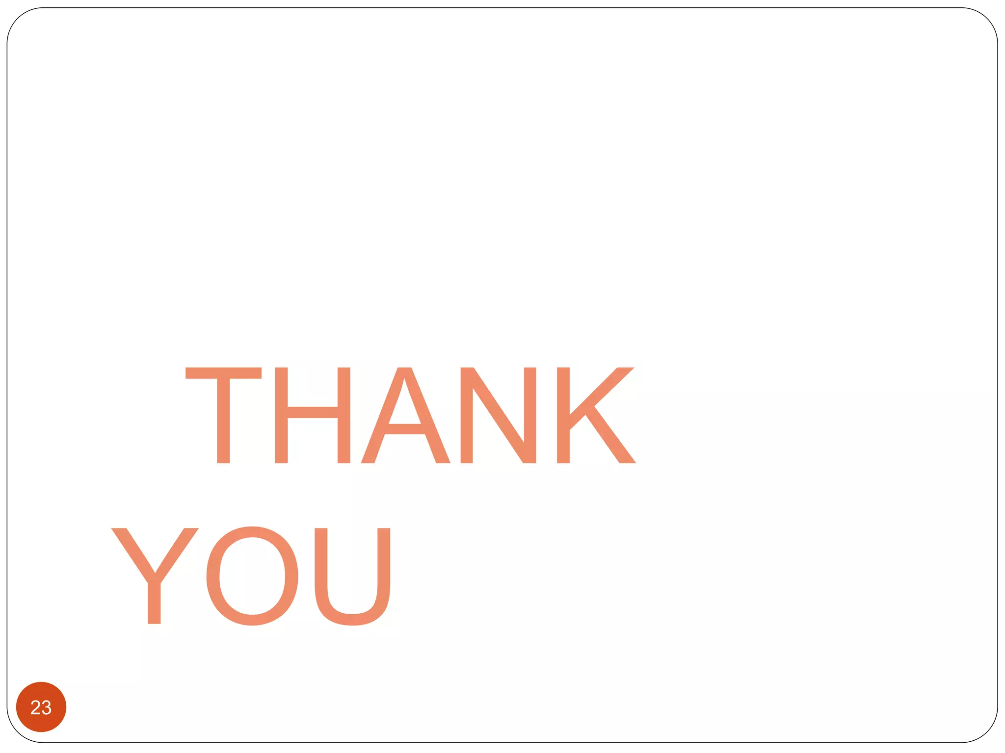 THANK YOU 23 