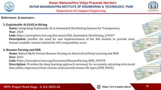 Project 234567 SPPU BE FINAL YEAR PROJECT PRESENTATION FORMAT | PPTX