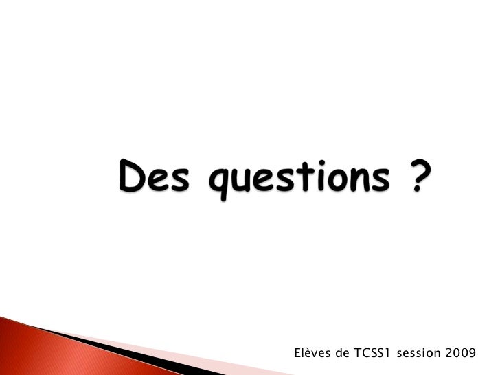Présentation du BEP CSS