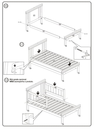 10
11
12
A+H
H+A
H
A
A+H
0505
0202
0101
0404
0404
0606
0606
Mini-grade opcional:
NÂO acompanha o produto.
Mini-grade opcional:
acompanha o produto.NÂO
 
