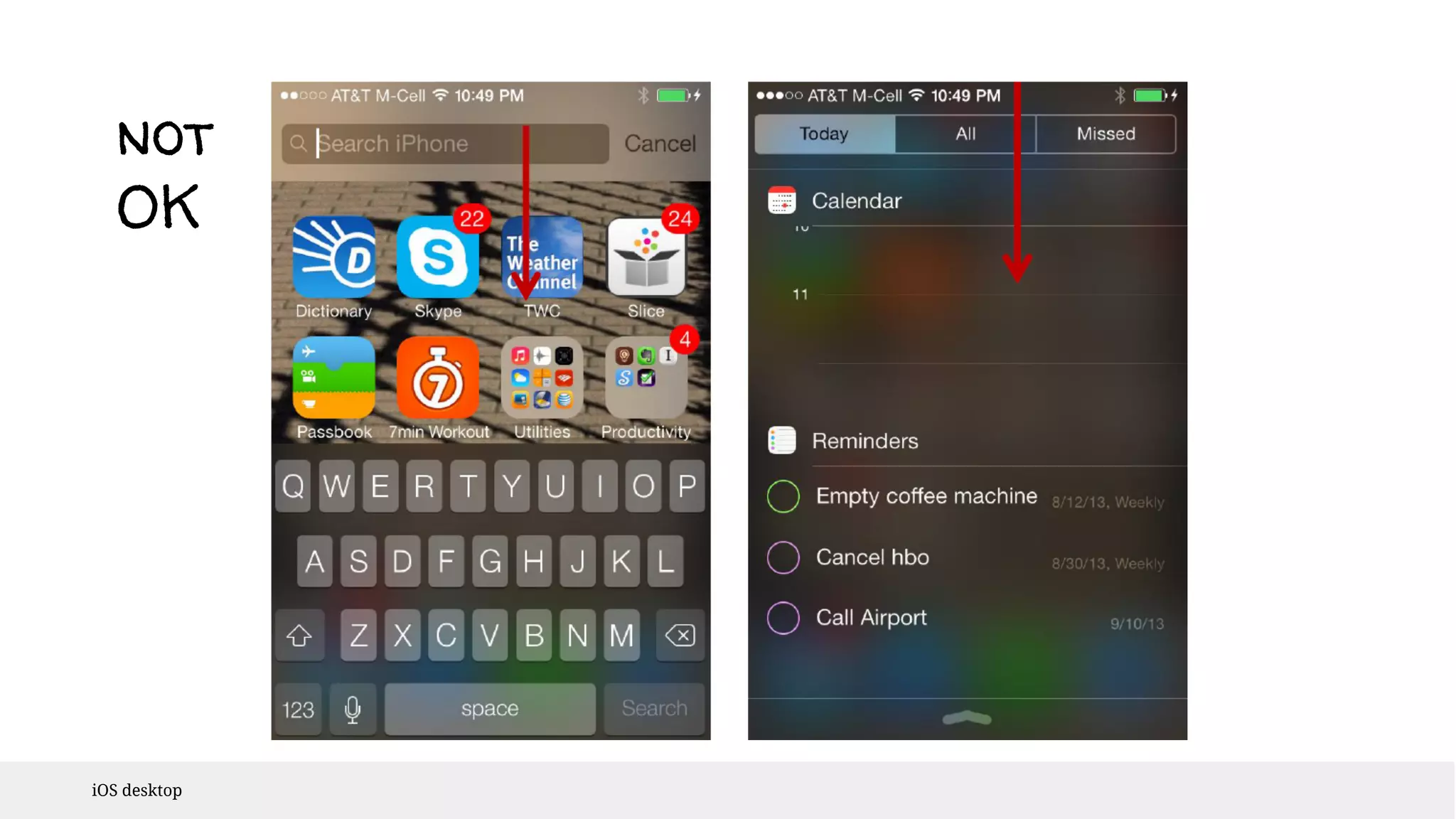not 
OK 
iOS desktop 
 