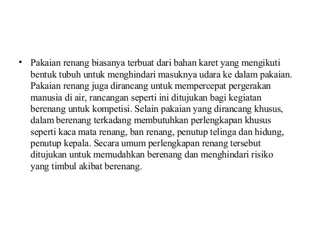 Pakaian Renang Biasanya Terbuat Dari Bahan - Sekilas Bahan