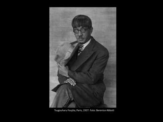 Tsugouharu Foujita, Paris, 1927. Foto: Berenice Abbott 
 