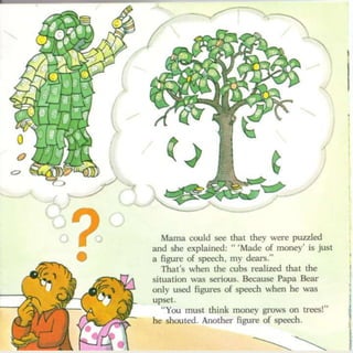 Berenstein bears trouble with money