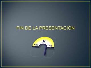 FIN DE LA PRESENTACIÓN
 