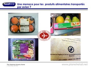 Une menace pour les  produits alimentaires transportés par avion ? 