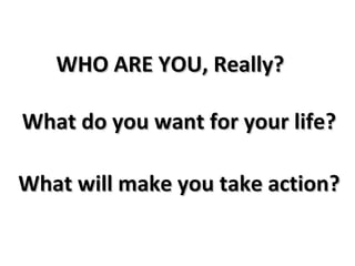 Reveal Your Secret Identity | PPT | Career Advice | Careers