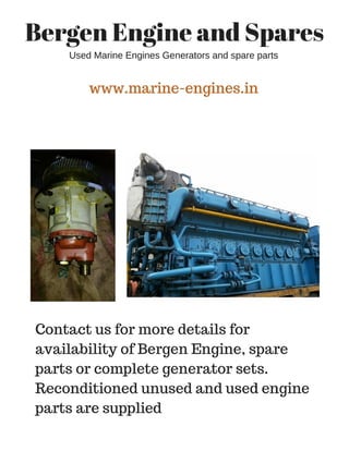 Bergen Engine and Spares