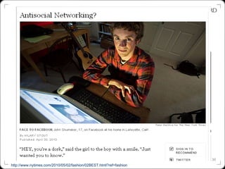 30
http://www.nytimes.com/2010/05/02/fashion/02BEST.html?ref=fashion
 