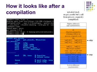 How it looks like after a
compilation
 