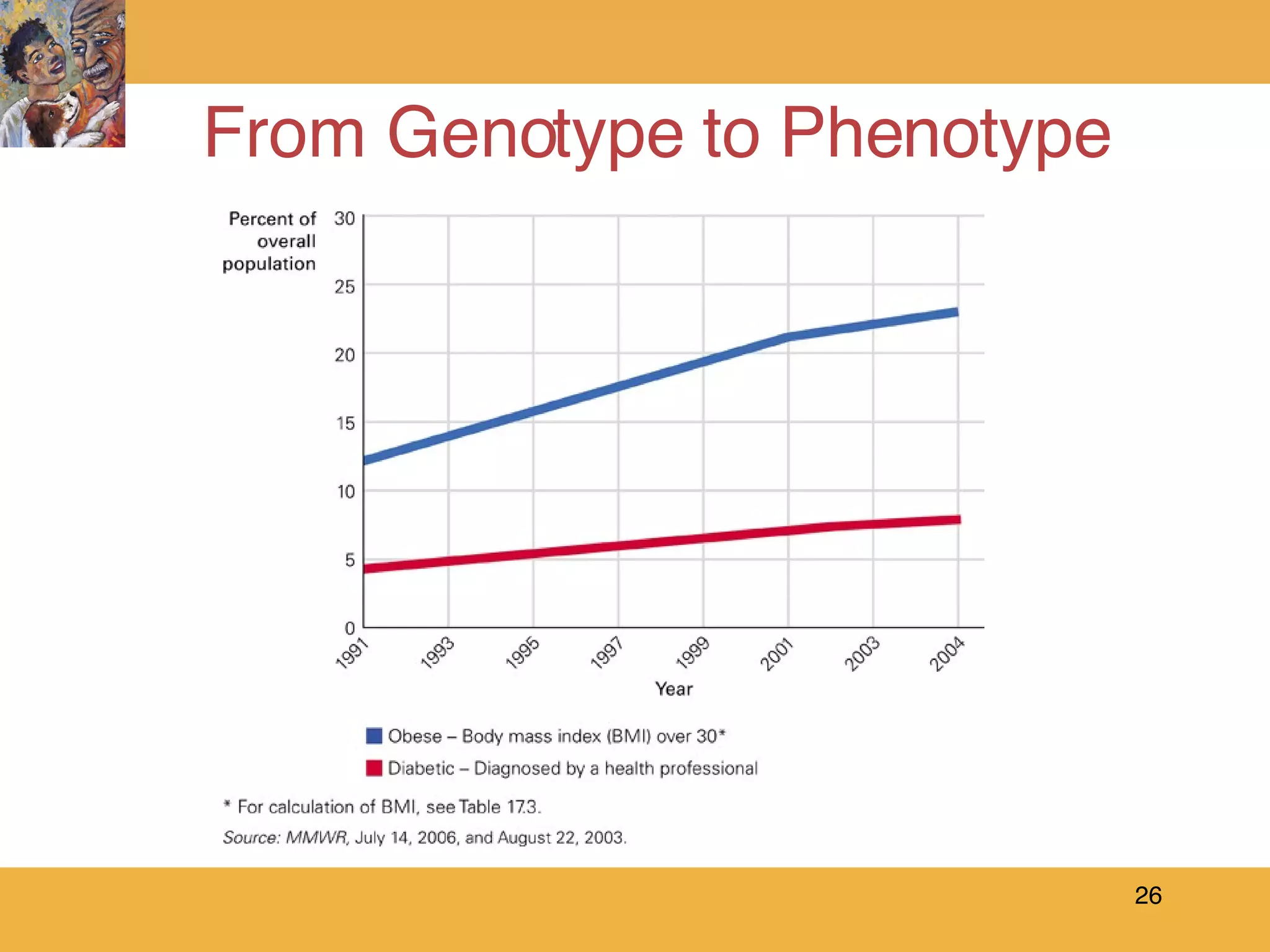 From Genotype to Phenotype 