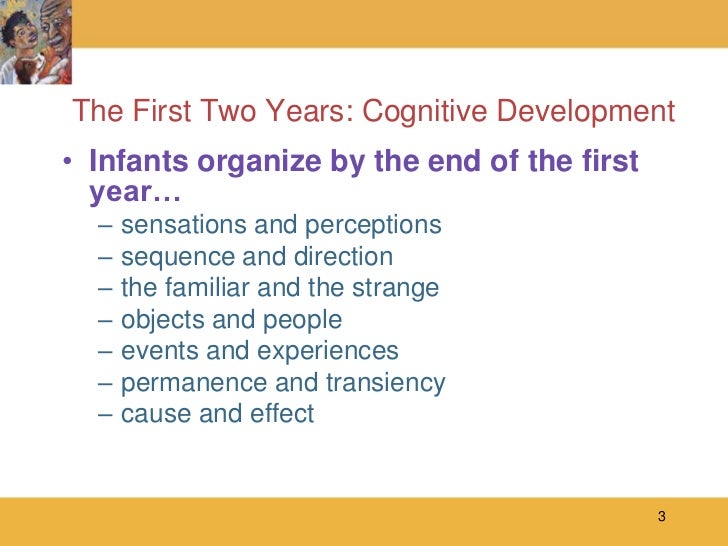 the first two years cognitive development