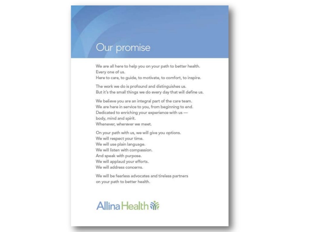Rebranding Allina Health An Exploration of Brand Identity in Health