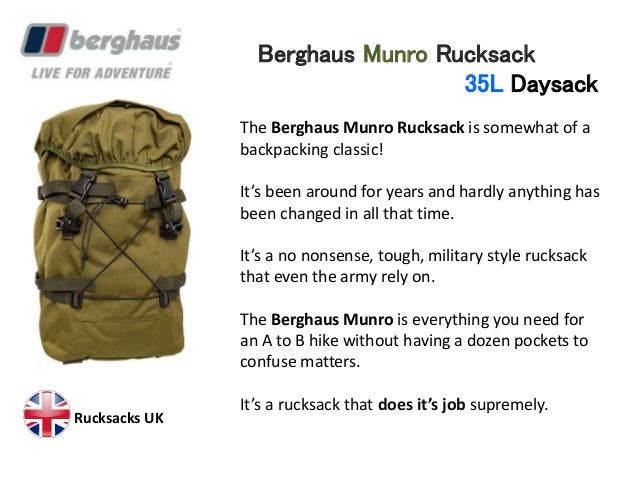 berghaus daysack green