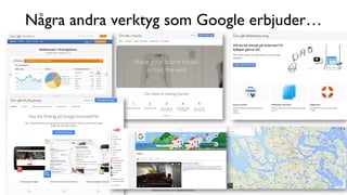 BERGHS SCHOOL OF COMMUNICATION
Några andra verktyg som Google erbjuder…
66
 