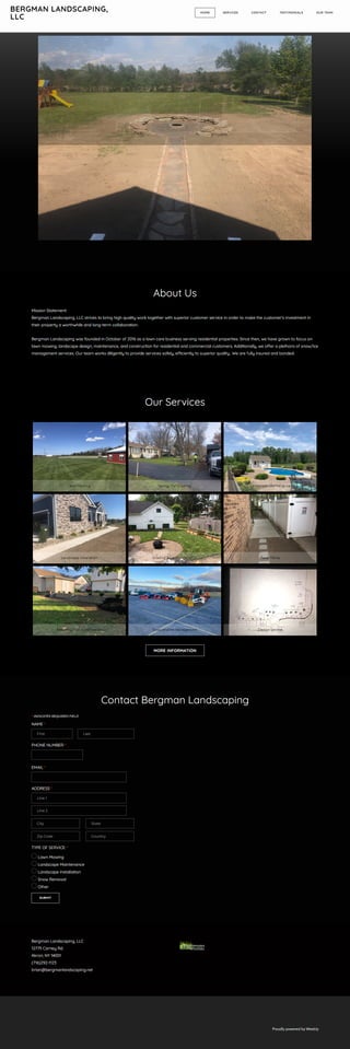 Bergman Landscaping 001 Pdf