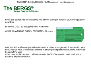 Golf News: Welcome to Dynamic Green Fee Rates Era - www.bensaja.com