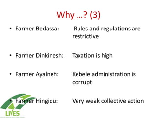 Value chain concepts: Perspective from LIVES   