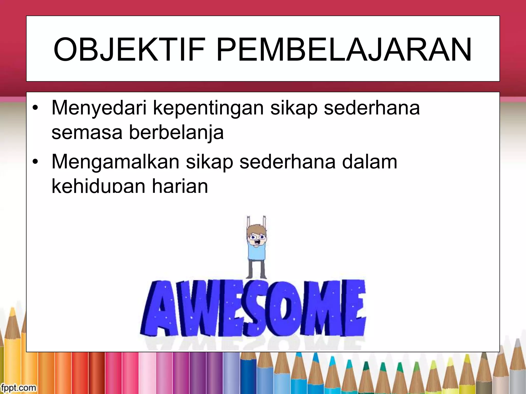 Berhemat dalam perbelanjaan | PPTX