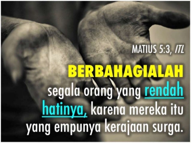 Berhikmat dan Rendah Hati