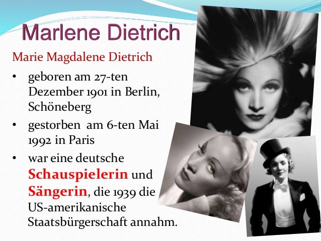 Beruhmte Deutsche Prezentacja
