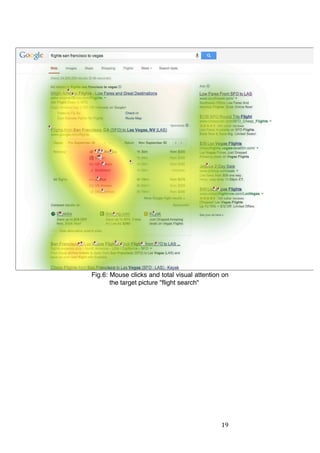 Fig.6: Mouse clicks and total visual attention on
the target picture "flight search"	
  

	
  

19	
  

 