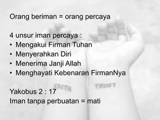 Beriman Teguh | PPTX