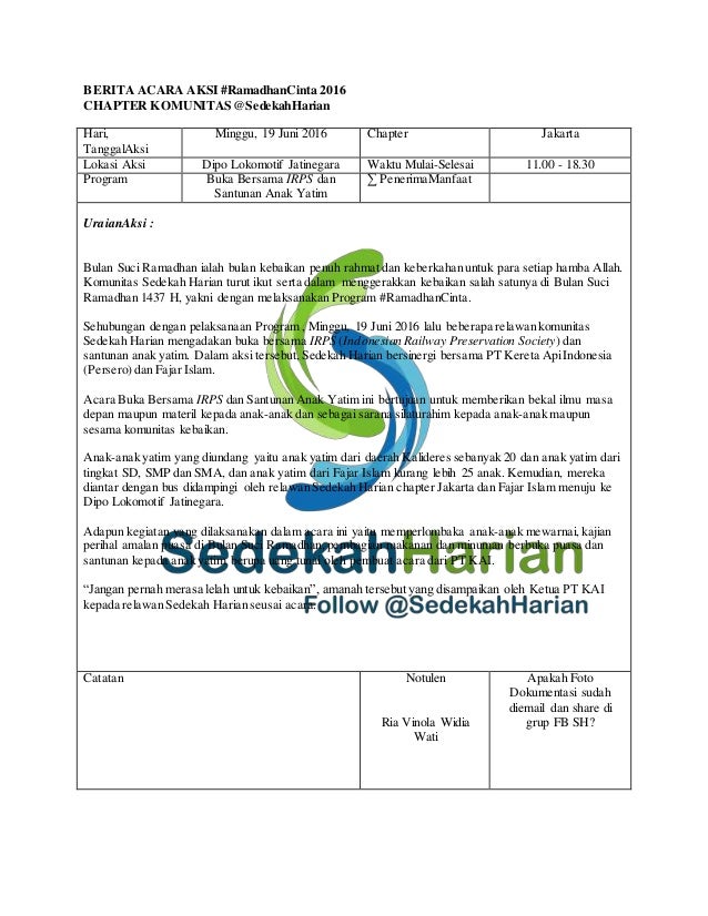 Contoh Proposal Kegiatan Santunan Anak Yatim Pdf Temukan Contoh