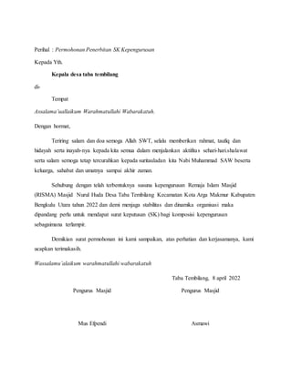 Sk Risma BERITA ACARA PEMBENTUKAN RISMA NURUL HUDA.docx