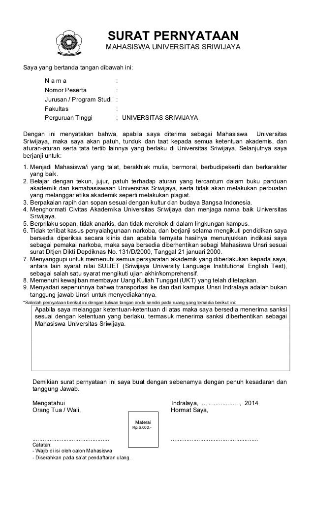 Berkas Dan Persyaratan Registrasi