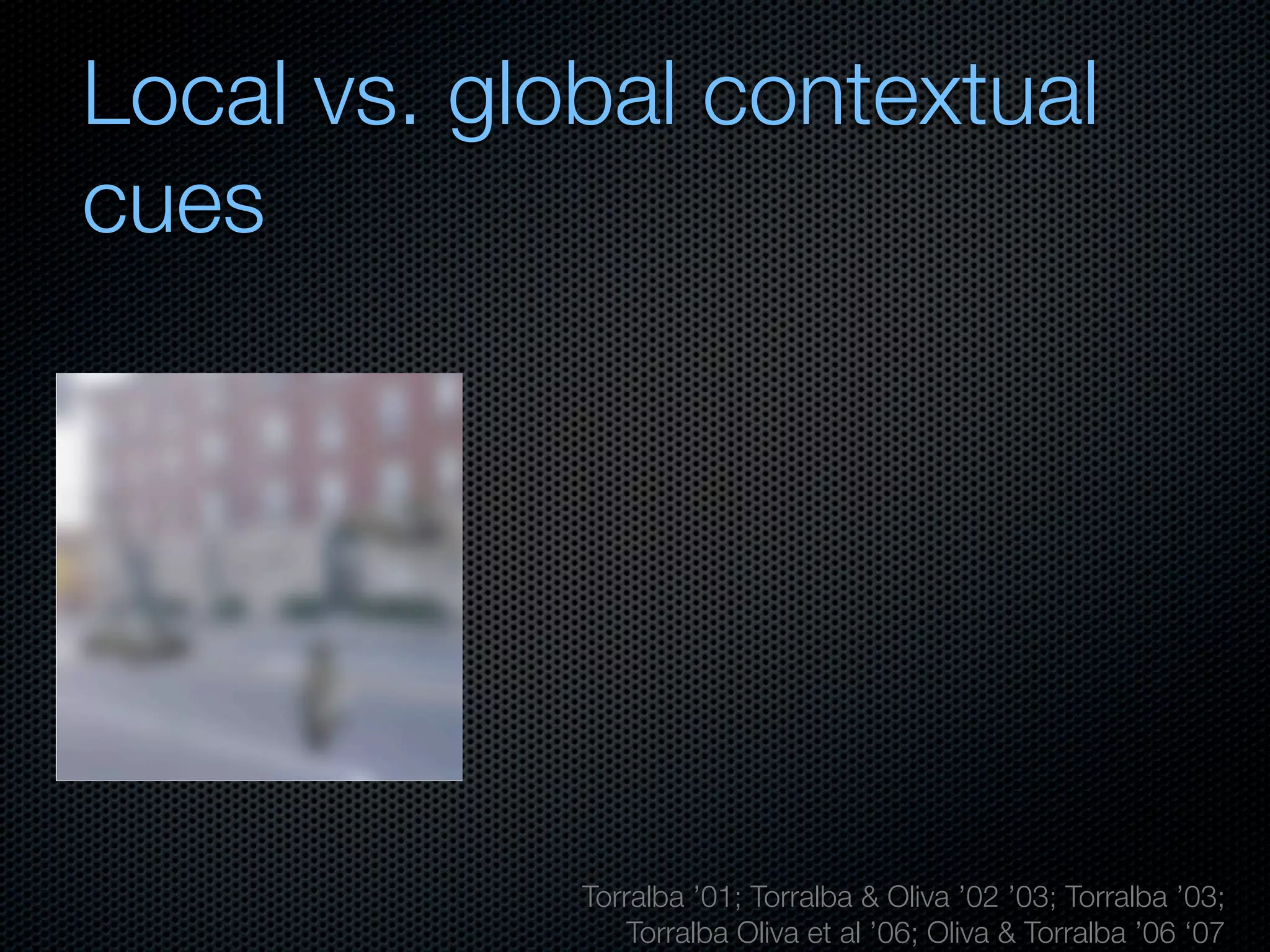 Mechanisms of bottom-up and top-down processing in visual perception
