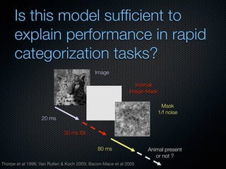 Mechanisms of bottom-up and top-down processing in visual perception