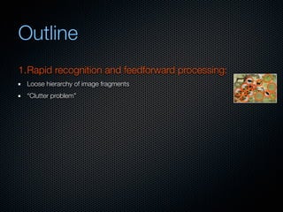 Mechanisms of bottom-up and top-down processing in visual perception