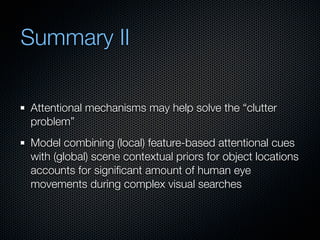 Mechanisms of bottom-up and top-down processing in visual perception