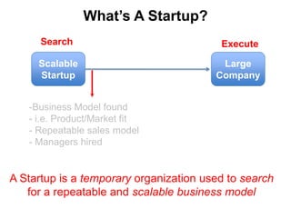 ScalableStartupLarge Company Total Available Market > $500m