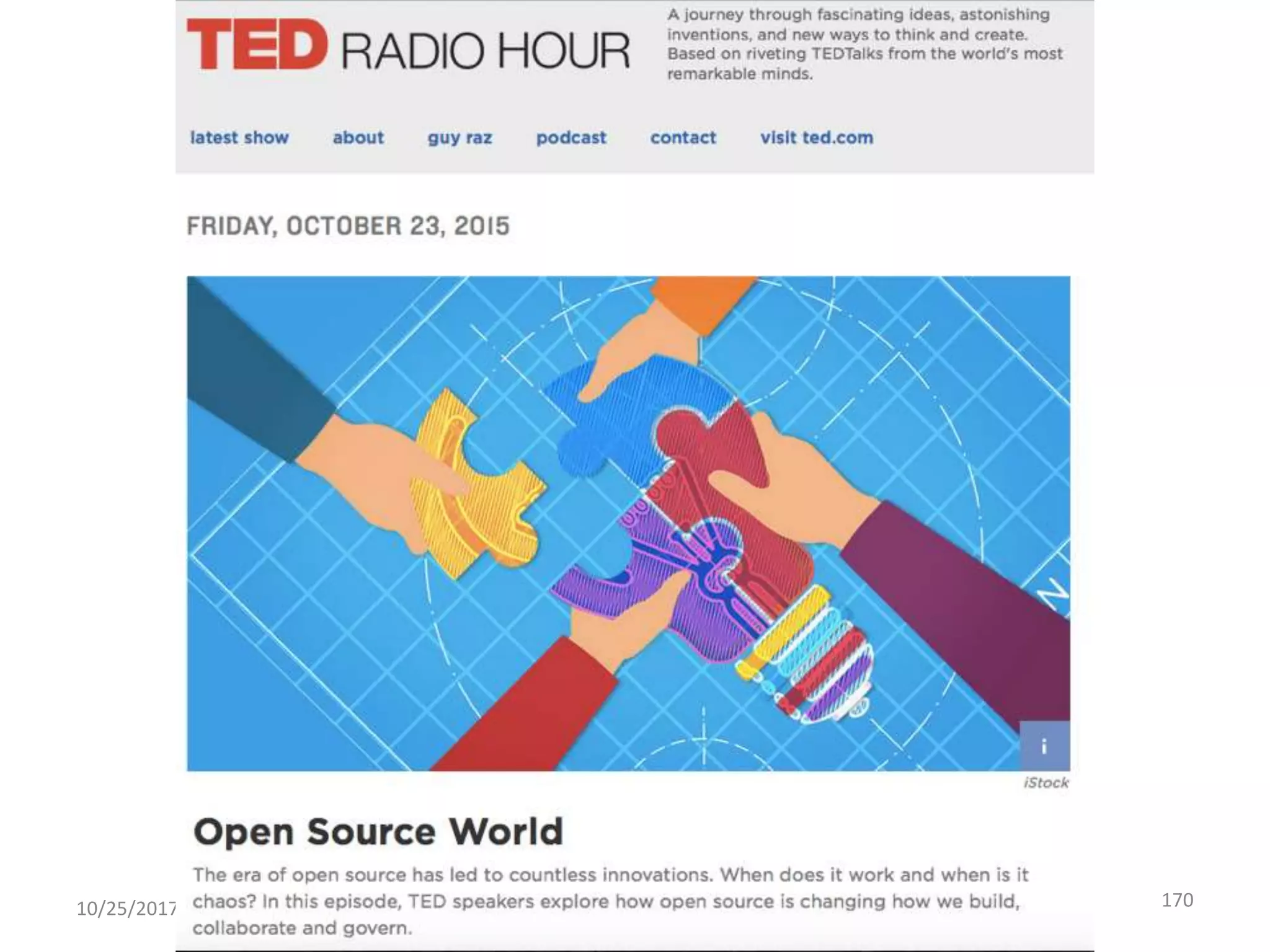 10/25/2017
© IBM UPWard 2016
170
 