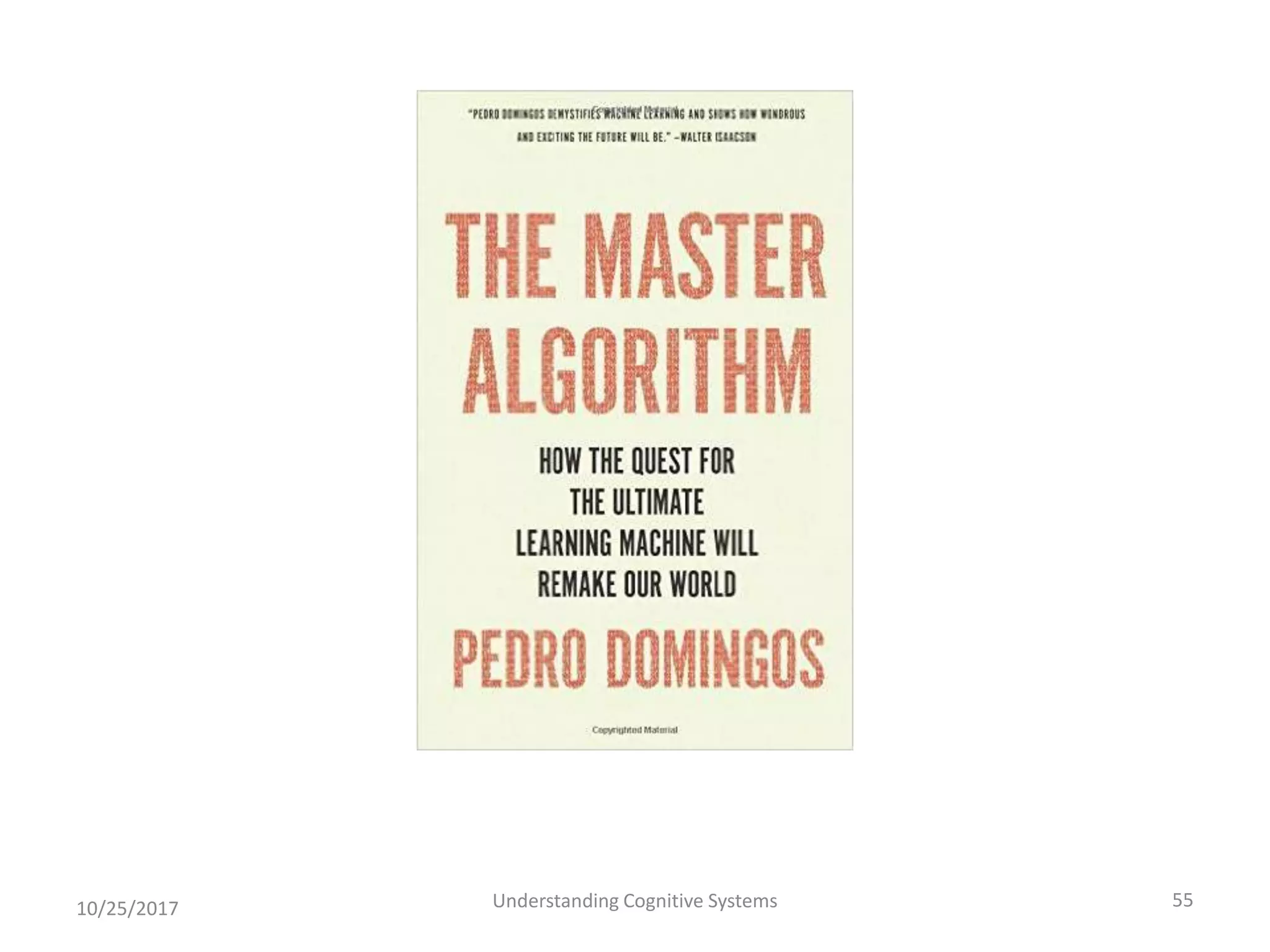 10/25/2017 Understanding Cognitive Systems 55
 