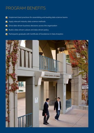 Berkeley Program on Data Science & Analytics 2018 Brochure | PDF