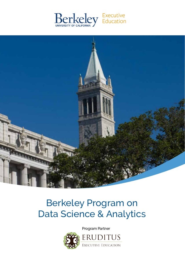 Berkeley Program on Data Science & Analytics 2018 Brochure