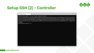 Setup SSH (2) - Controller
 