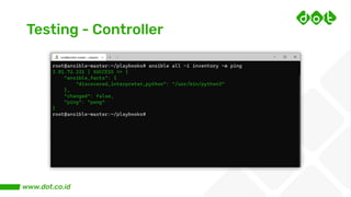 Testing - Controller
 