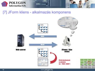 [7] JForm kliens - alkalmazás komponens




13
 