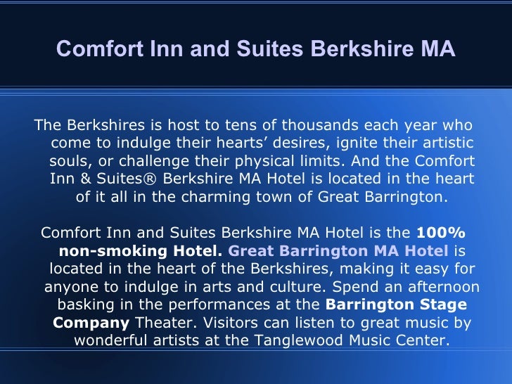 Hotel In Great Barrington Ma